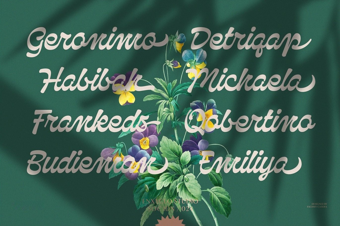 复古国外英伦徽标Logo海报杂志标题设计PSAI手写英文字体安装包 Qanproy Woldriug – Casual Script Font 设计素材 第11张-素材湾丨精选海外优质设计素材资源 复古国外英伦徽标Logo海报杂志标题设计PSAI手写英文字体安装包 Qanproy Woldriug – Casual Script Font 设计素材 sucaiwan.com