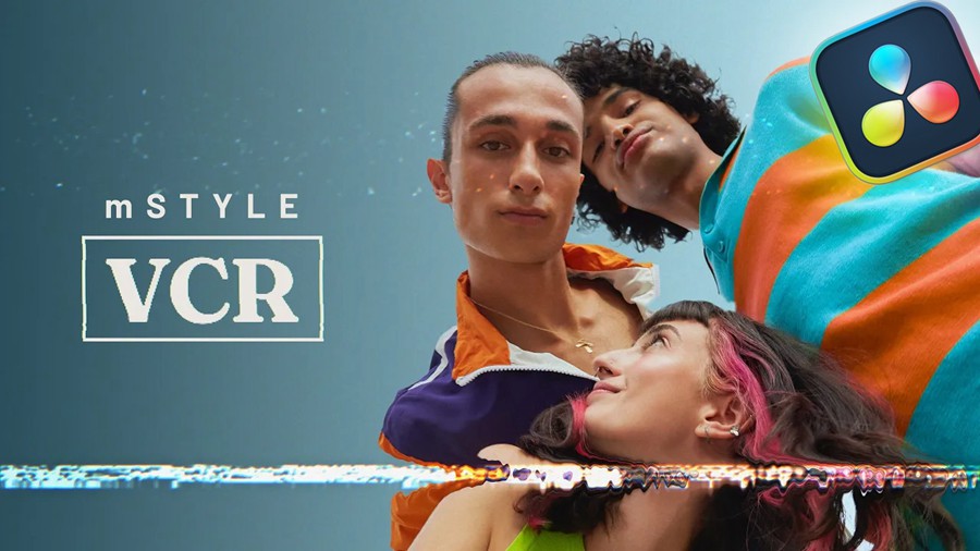 MotionVFX - mStyle VCR 复古VHS时代美学老派电影旧磁带故障失真纹理模拟达芬奇预设效果 插件预设 第2张-素材湾丨精选海外优质设计素材资源 MotionVFX - mStyle VCR 复古VHS时代美学老派电影旧磁带故障失真纹理模拟达芬奇预设效果 插件预设 sucaiwan.com