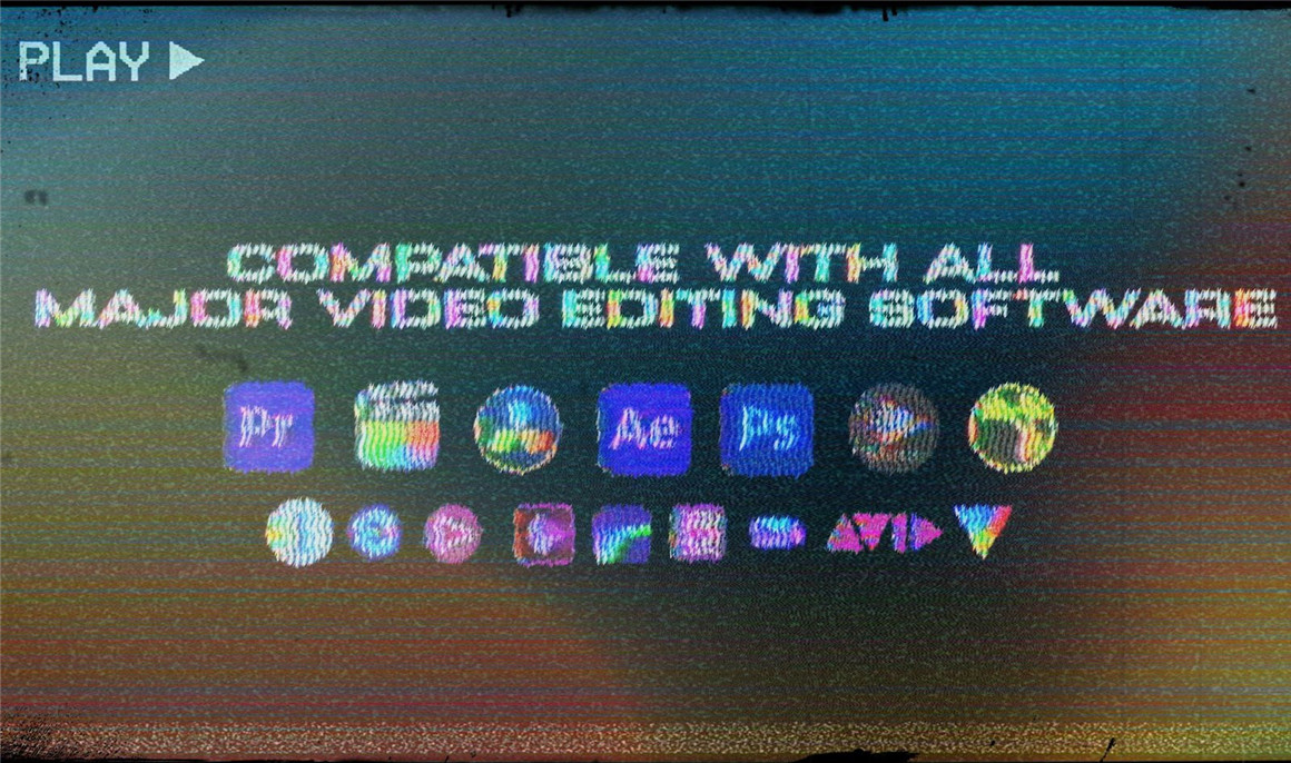 复古CRT电视信号故障扭曲模拟视频叠加取景器素材包 Overlay – CRT Matrix – Frames & Overlays Pack 影视音频 第3张-素材湾丨精选海外优质设计素材资源 复古CRT电视信号故障扭曲模拟视频叠加取景器素材包 Overlay – CRT Matrix – Frames & Overlays Pack 影视音频 sucaiwan.com