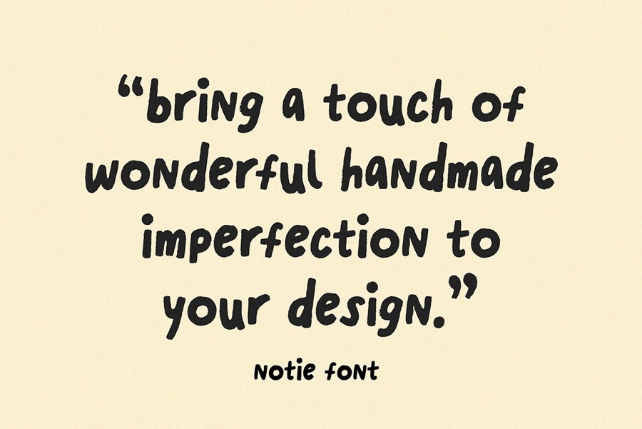 时尚海报设计艺术品装饰vlog视频封面笔记手写字体 Notie! A Handwriting Font 设计素材 第3张-素材湾丨精选海外优质设计素材资源 时尚海报设计艺术品装饰vlog视频封面笔记手写字体 Notie! A Handwriting Font 设计素材 sucaiwan.com