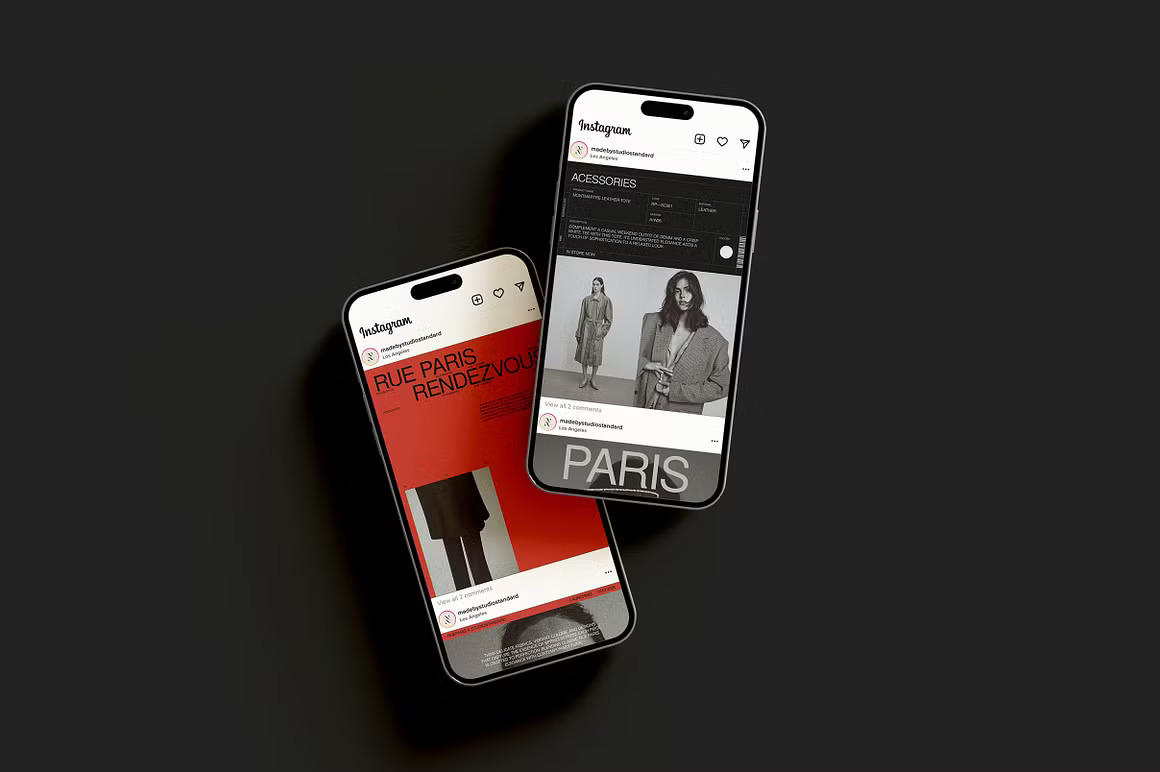 50款现代优雅极简社交媒体小红书海报封面图文排版设计ID模板&Canva在线模板设计套装RUE Social Media Kit 幻灯图表 第6张-素材湾丨精选海外优质设计素材资源 50款现代优雅极简社交媒体小红书海报封面图文排版设计ID模板&Canva在线模板设计套装RUE Social Media Kit 幻灯图表 sucaiwan.com