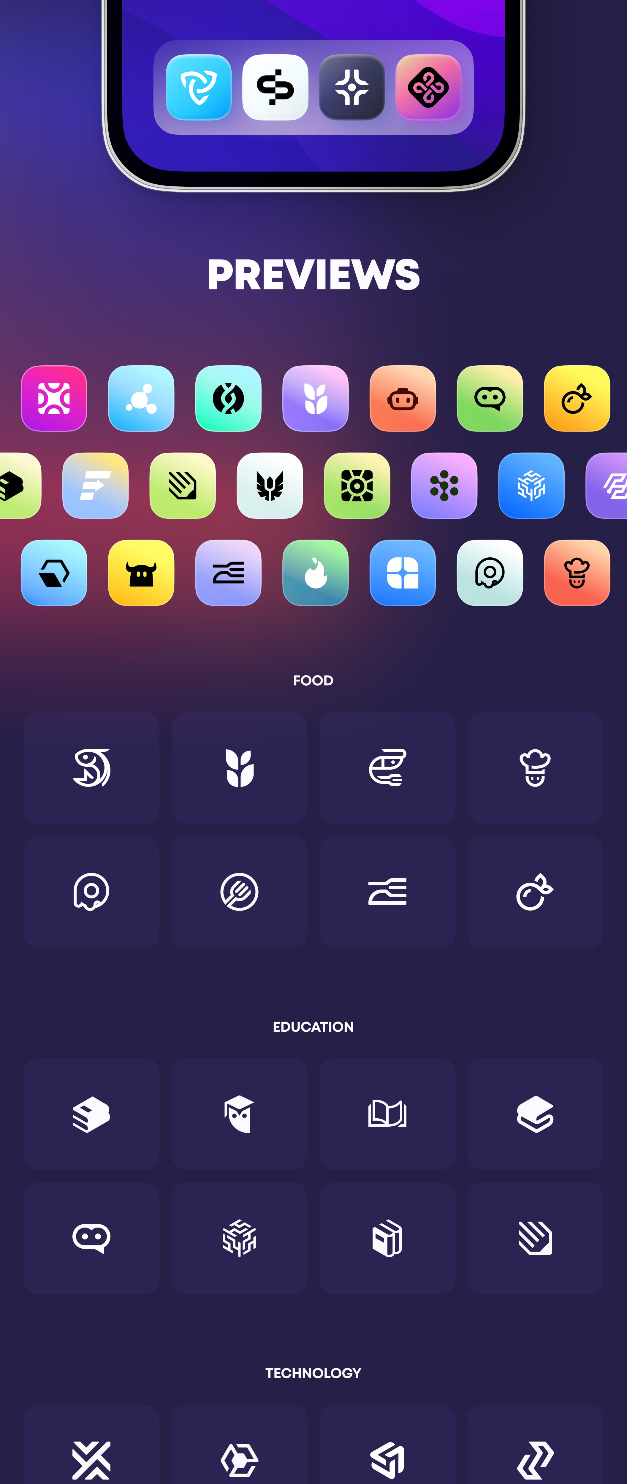 72款现代食品教育游戏人工智能多类别Icon徽标图标矢量logo图形设计套装Abstract Logo Pack 图标素材 第2张-素材湾丨精选海外优质设计素材资源 72款现代食品教育游戏人工智能多类别Icon徽标图标矢量logo图形设计套装Abstract Logo Pack 图标素材 sucaiwan.com