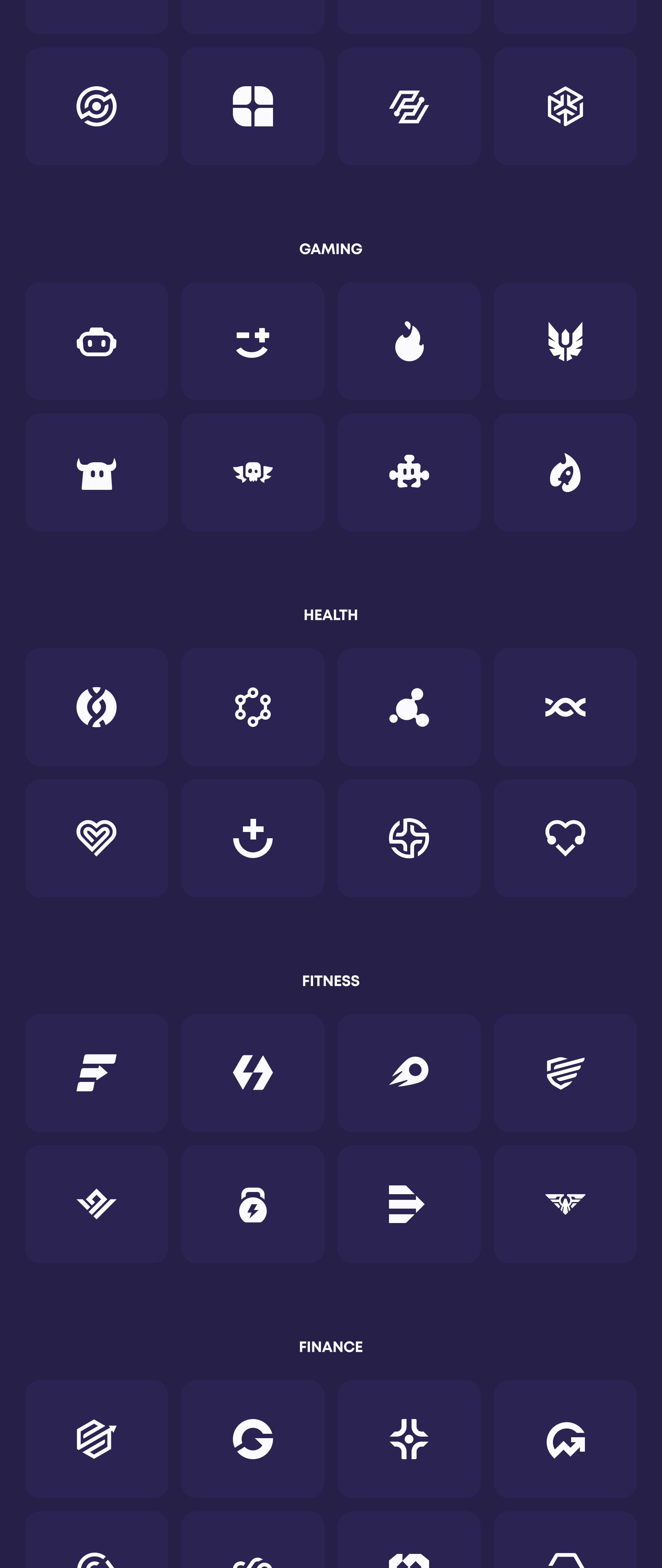 72款现代食品教育游戏人工智能多类别Icon徽标图标矢量logo图形设计套装Abstract Logo Pack 图标素材 第3张-素材湾丨精选海外优质设计素材资源 72款现代食品教育游戏人工智能多类别Icon徽标图标矢量logo图形设计套装Abstract Logo Pack 图标素材 sucaiwan.com