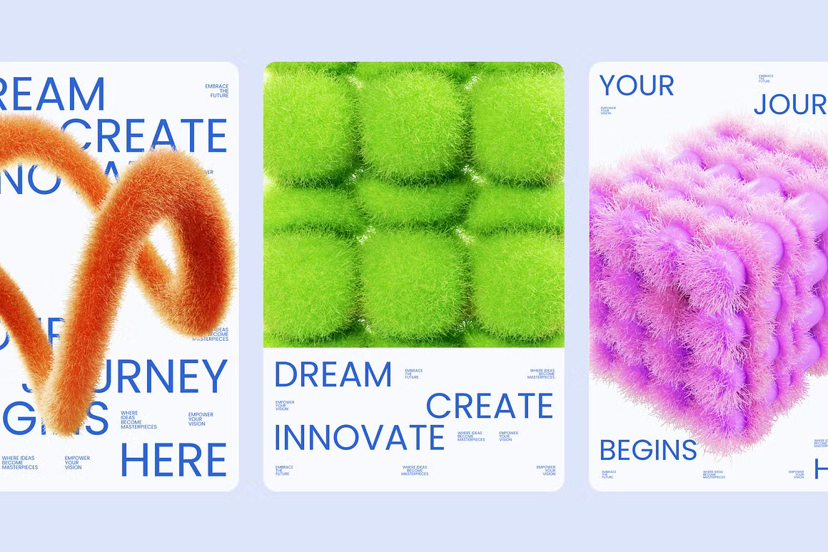 150+3D趣味多彩毛绒蓬松抽象几何艺术不规则图形PNG免扣插画插图设计套装 Fluffy 3D illustrations , 第4张-素材湾丨精选海外优质设计素材资源 150+3D趣味多彩毛绒蓬松抽象几何艺术不规则图形PNG免扣插画插图设计套装 Fluffy 3D illustrations , sucaiwan.com