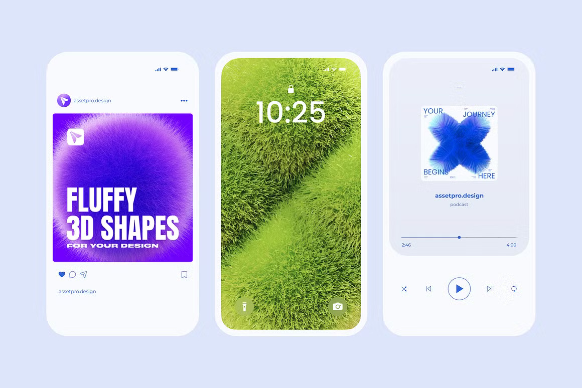 150+3D趣味多彩毛绒蓬松抽象几何艺术不规则图形PNG免扣插画插图设计套装 Fluffy 3D illustrations , 第13张-素材湾丨精选海外优质设计素材资源 150+3D趣味多彩毛绒蓬松抽象几何艺术不规则图形PNG免扣插画插图设计套装 Fluffy 3D illustrations , sucaiwan.com