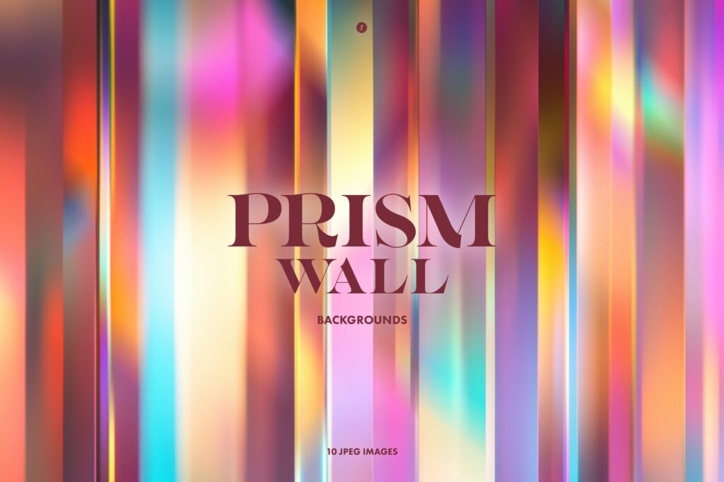 10款抽象艺术渐变棱镜折射光学艺术背景图片壁纸Prism Wall Backgrounds , sucaiwan.com