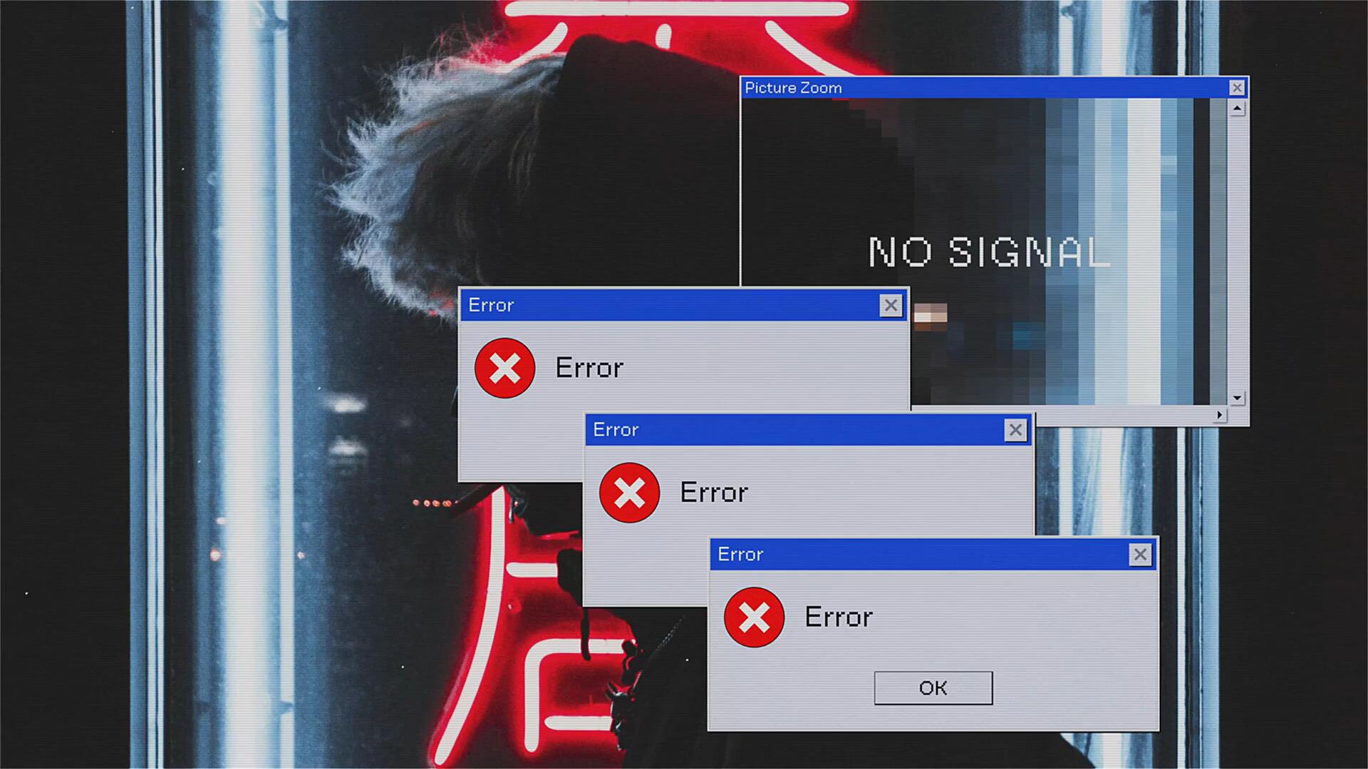 PR模板：复古美学WIN95旧计算机窗口进度条提示页弹窗文字闪烁效果开场片头 , sucaiwan.com