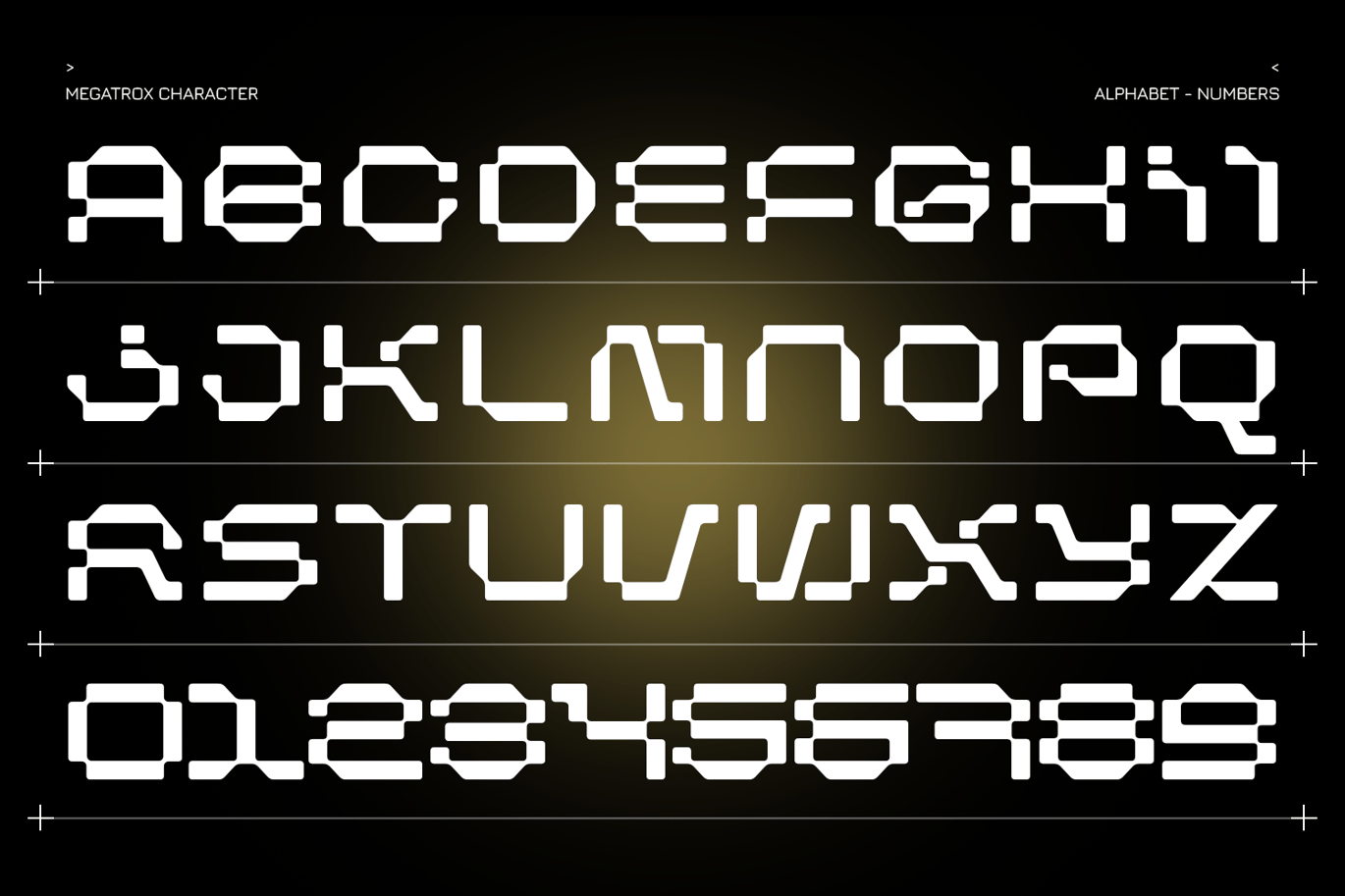 未来科幻机甲品牌电影海报徽标设计无衬线英文字体安装包 Megatrox – Mecha Font 设计素材 第11张-素材湾丨精选海外优质设计素材资源 未来科幻机甲品牌电影海报徽标设计无衬线英文字体安装包 Megatrox – Mecha Font 设计素材 sucaiwan.com
