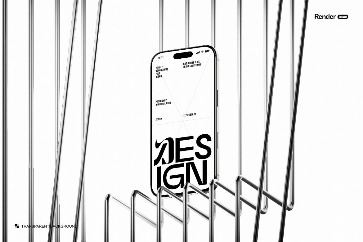 3款暗黑系工业风UI界面设计苹果iPhone 16 Pro展示效果图PS贴图样机模板iPhone 16 Pro Mockup Set 样机素材 第3张-素材湾丨精选海外优质设计素材资源 3款暗黑系工业风UI界面设计苹果iPhone 16 Pro展示效果图PS贴图样机模板iPhone 16 Pro Mockup Set 样机素材 sucaiwan.com