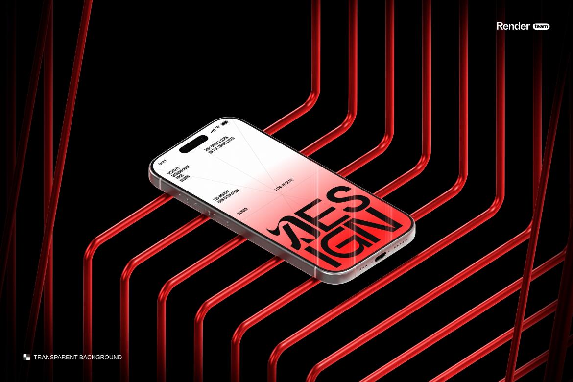 3款暗黑系工业风UI界面设计苹果iPhone 16 Pro展示效果图PS贴图样机模板iPhone 16 Pro Mockup Set 样机素材 第4张-素材湾丨精选海外优质设计素材资源 3款暗黑系工业风UI界面设计苹果iPhone 16 Pro展示效果图PS贴图样机模板iPhone 16 Pro Mockup Set 样机素材 sucaiwan.com