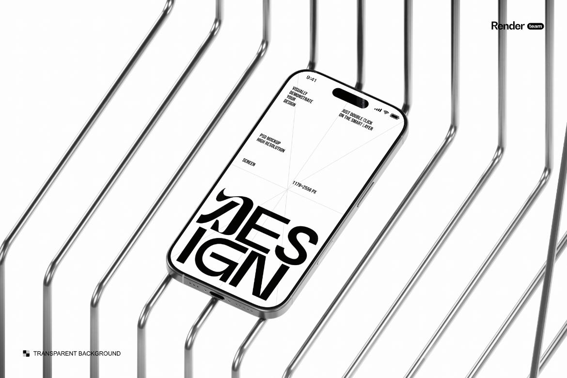 3款暗黑系工业风UI界面设计苹果iPhone 16 Pro展示效果图PS贴图样机模板iPhone 16 Pro Mockup Set 样机素材 第9张-素材湾丨精选海外优质设计素材资源 3款暗黑系工业风UI界面设计苹果iPhone 16 Pro展示效果图PS贴图样机模板iPhone 16 Pro Mockup Set 样机素材 sucaiwan.com