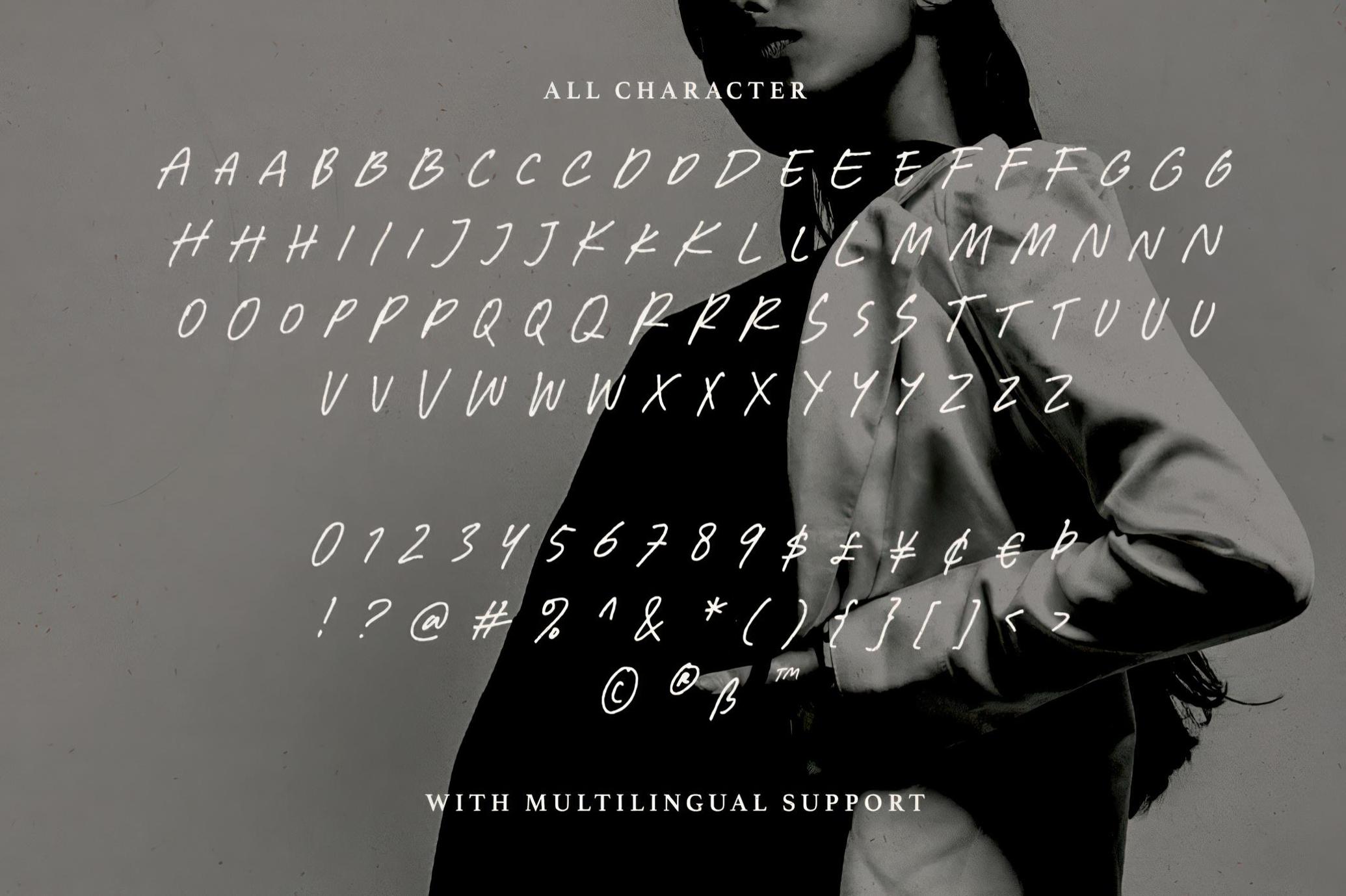 英文字体：复古趣味温暖真实俏皮全大写手写排版装饰字体 Fresh Concept — All-Caps Handwritten Font 设计素材 sucaiwan.com