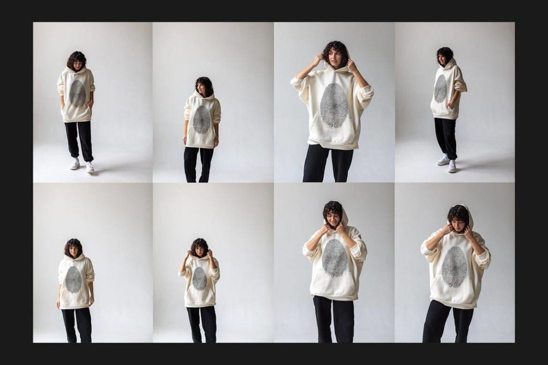17款时尚女士超大连衣帽衫卫衣LOGO印花图案设计展示贴图效果图PSD样机模板合集 Hoodie Mock-Up Set 样机素材 sucaiwan.com