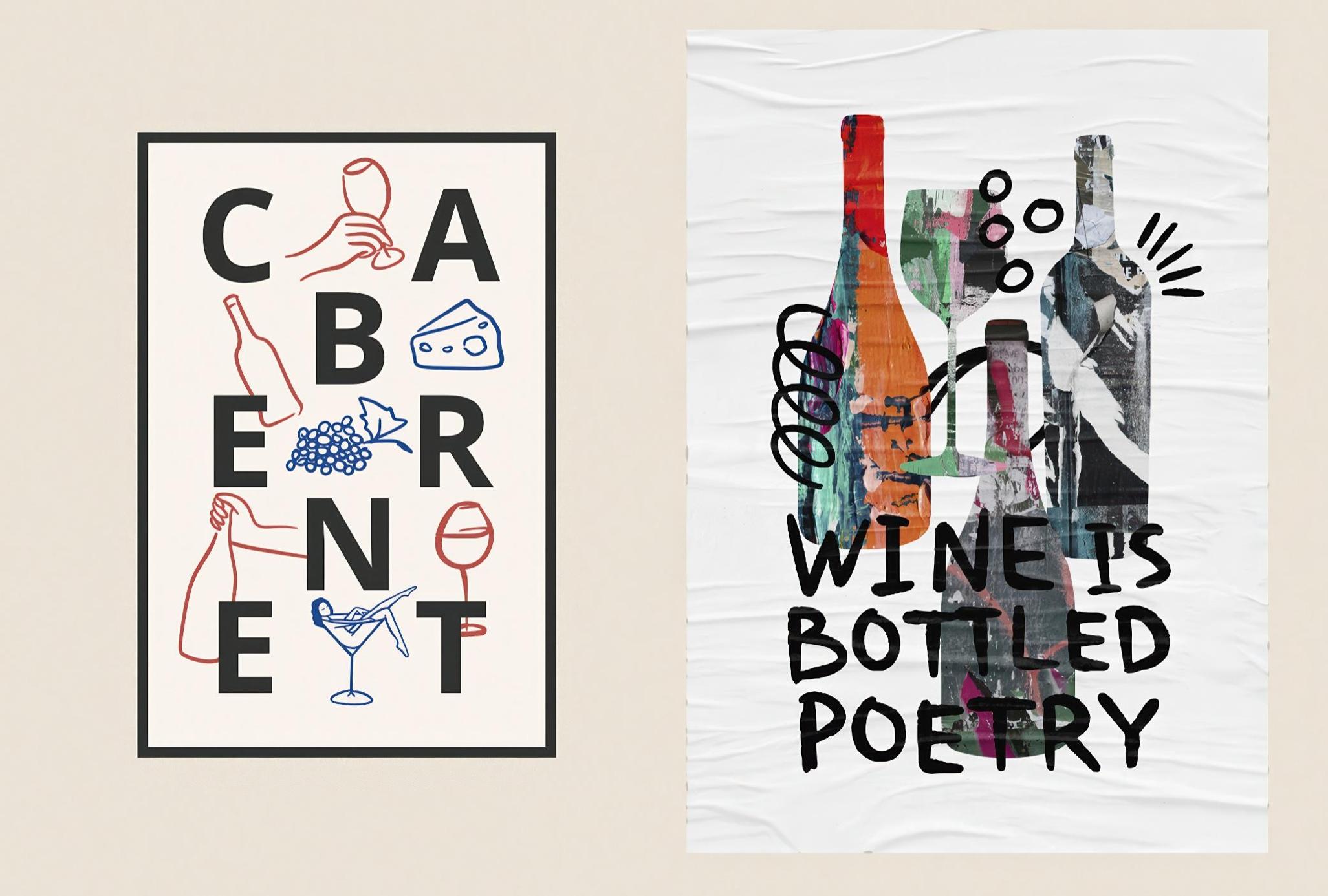 350款创意涂鸦风格手绘线条拼贴剪贴画葡萄酒红酒标签菜单设计AI/PNG格式素材Winetastic. Collage & Illustrations 图片素材 第5张-素材湾丨精选海外优质设计素材资源 350款创意涂鸦风格手绘线条拼贴剪贴画葡萄酒红酒标签菜单设计AI/PNG格式素材Winetastic. Collage & Illustrations 图片素材 sucaiwan.com