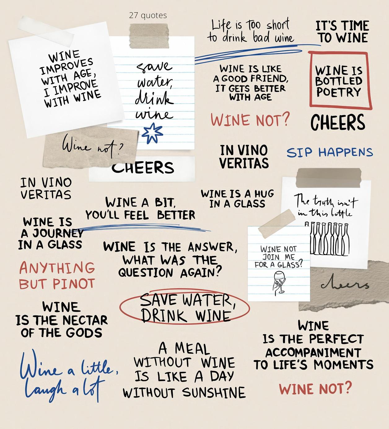 350款创意涂鸦风格手绘线条拼贴剪贴画葡萄酒红酒标签菜单设计AI/PNG格式素材Winetastic. Collage & Illustrations 图片素材 第11张-素材湾丨精选海外优质设计素材资源 350款创意涂鸦风格手绘线条拼贴剪贴画葡萄酒红酒标签菜单设计AI/PNG格式素材Winetastic. Collage & Illustrations 图片素材 sucaiwan.com