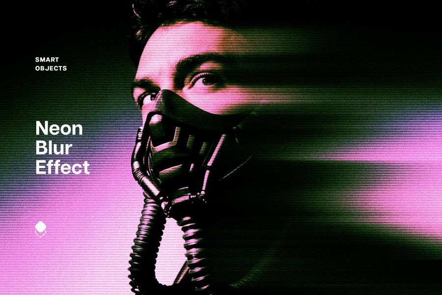 复古未来主义颗粒噪点霓虹灯光运动模糊图片叠加PSD特效样机Neon Blur Photo Effect , 第1张-素材湾丨精选海外优质设计素材资源 复古未来主义颗粒噪点霓虹灯光运动模糊图片叠加PSD特效样机Neon Blur Photo Effect , sucaiwan.com