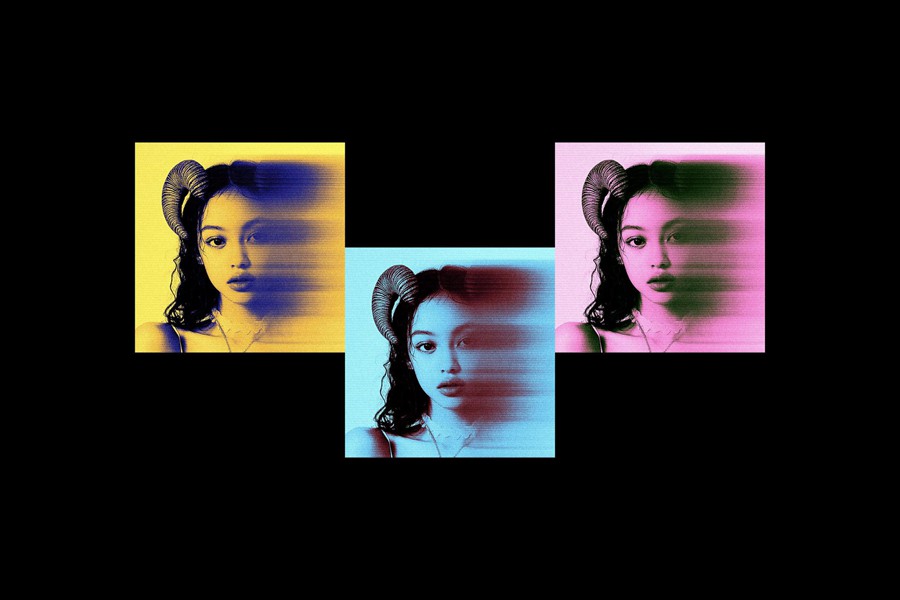 复古未来主义颗粒噪点霓虹灯光运动模糊图片叠加PSD特效样机Neon Blur Photo Effect , 第5张-素材湾丨精选海外优质设计素材资源 复古未来主义颗粒噪点霓虹灯光运动模糊图片叠加PSD特效样机Neon Blur Photo Effect , sucaiwan.com