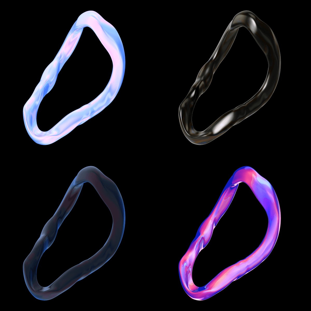 80款3D超现实主义抽象曲线流体丝带液体PNG免扣元素图片设计套装Holographic abstract 3d backgrounds , 第24张-素材湾丨精选海外优质设计素材资源 80款3D超现实主义抽象曲线流体丝带液体PNG免扣元素图片设计套装Holographic abstract 3d backgrounds , sucaiwan.com