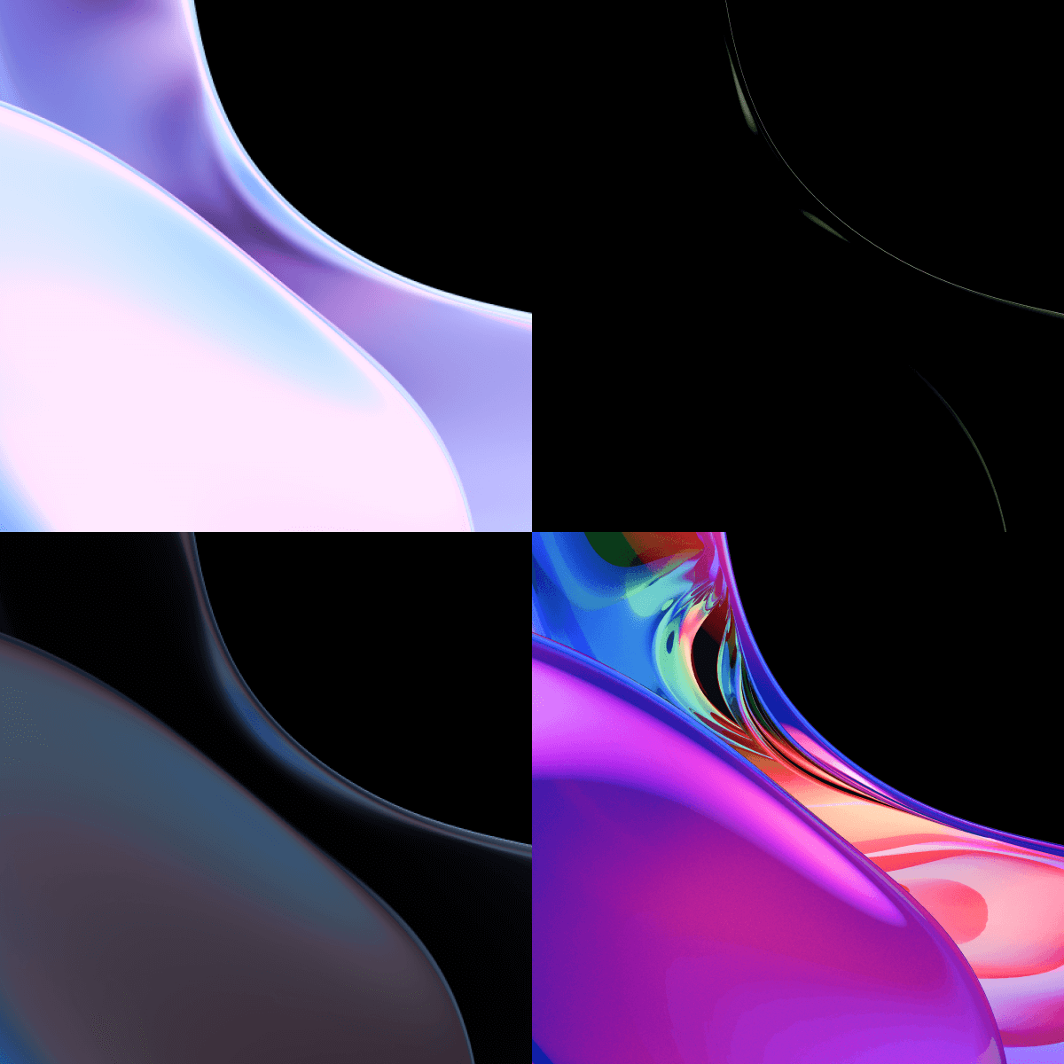 80款3D超现实主义抽象曲线流体丝带液体PNG免扣元素图片设计套装Holographic abstract 3d backgrounds , 第27张-素材湾丨精选海外优质设计素材资源 80款3D超现实主义抽象曲线流体丝带液体PNG免扣元素图片设计套装Holographic abstract 3d backgrounds , sucaiwan.com