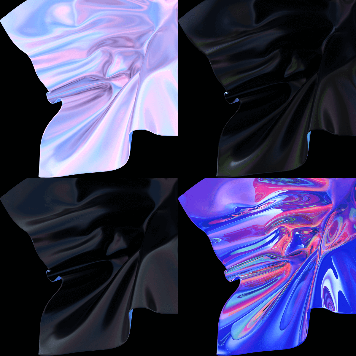 80款3D超现实主义抽象曲线流体丝带液体PNG免扣元素图片设计套装Holographic abstract 3d backgrounds , 第32张-素材湾丨精选海外优质设计素材资源 80款3D超现实主义抽象曲线流体丝带液体PNG免扣元素图片设计套装Holographic abstract 3d backgrounds , sucaiwan.com
