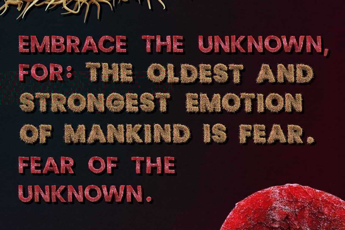 恐怖俏皮创意万圣节元素3D英文字母数字符号PNG免抠图设计素材Creepy PNG Alphabet 图片素材 sucaiwan.com