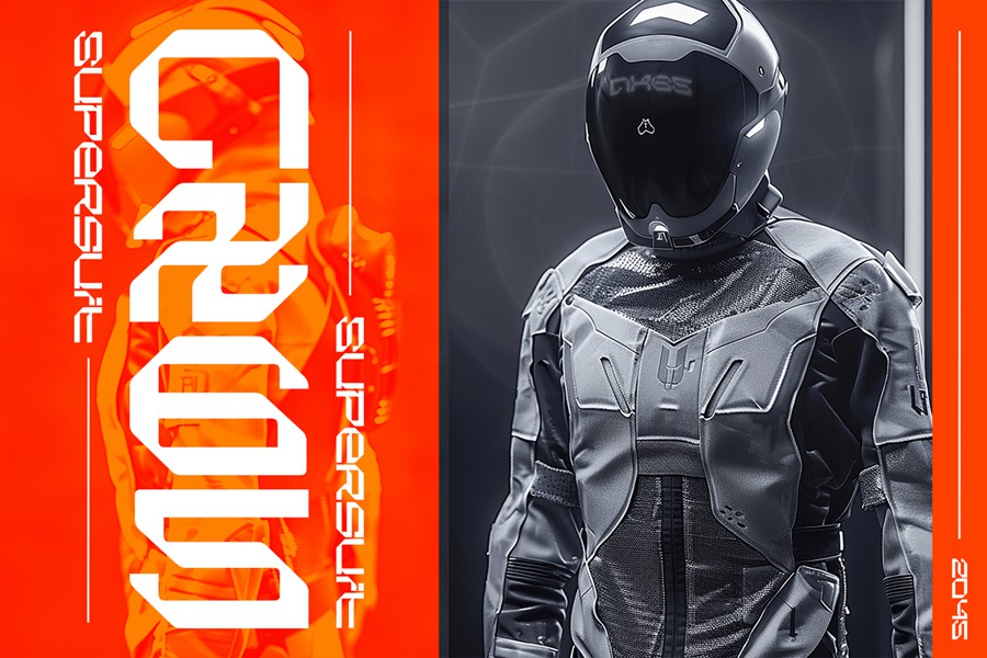 现代时尚未来科幻机甲品牌电影标题海报设计装饰英文字体安装包 Data Shell – Cyber Font 设计素材 第15张-素材湾丨精选海外优质设计素材资源 现代时尚未来科幻机甲品牌电影标题海报设计装饰英文字体安装包 Data Shell – Cyber Font 设计素材 sucaiwan.com