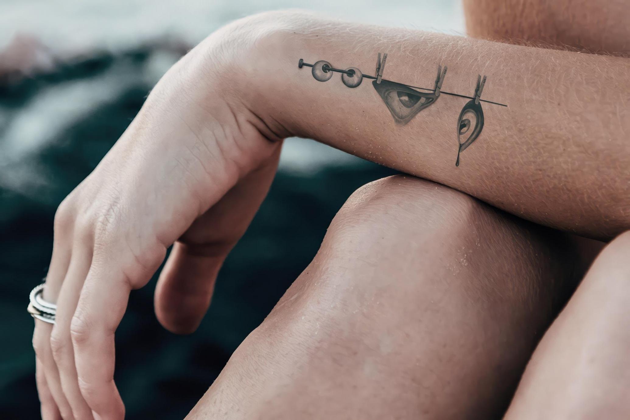 157款复古黑白恐怖迷幻眼睛纹身刺青插画潮流艺术png免抠拼贴图片素材Mindrift. Psychedelic Illustrations 图片素材 sucaiwan.com