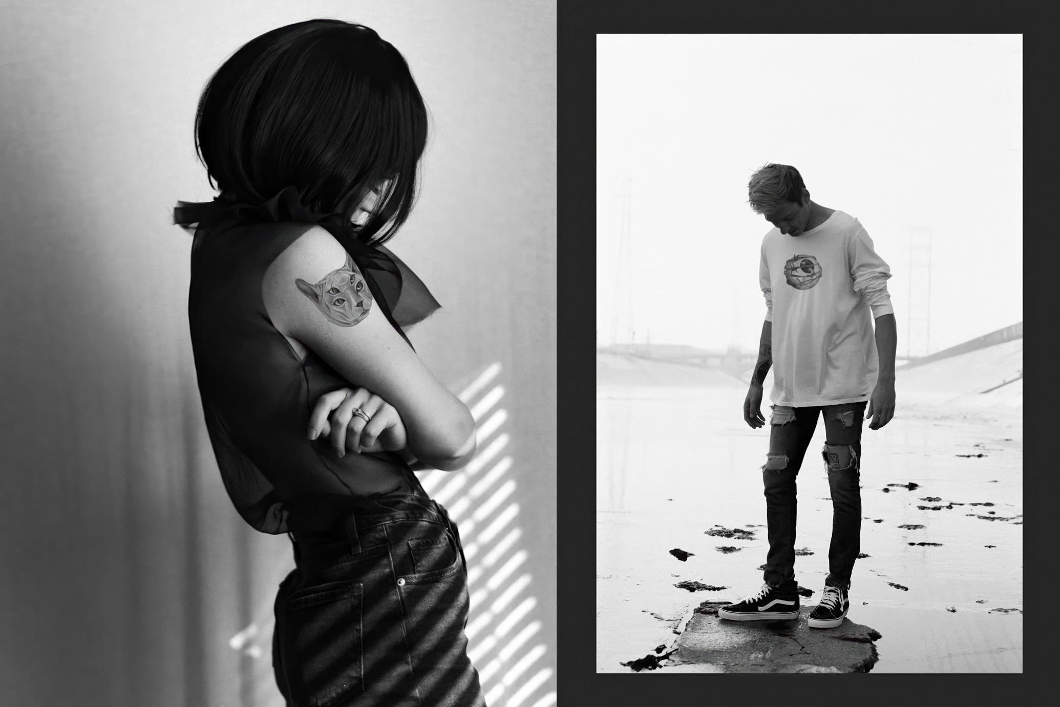 157款复古黑白恐怖迷幻眼睛纹身刺青插画潮流艺术png免抠拼贴图片素材Mindrift. Psychedelic Illustrations 图片素材 sucaiwan.com