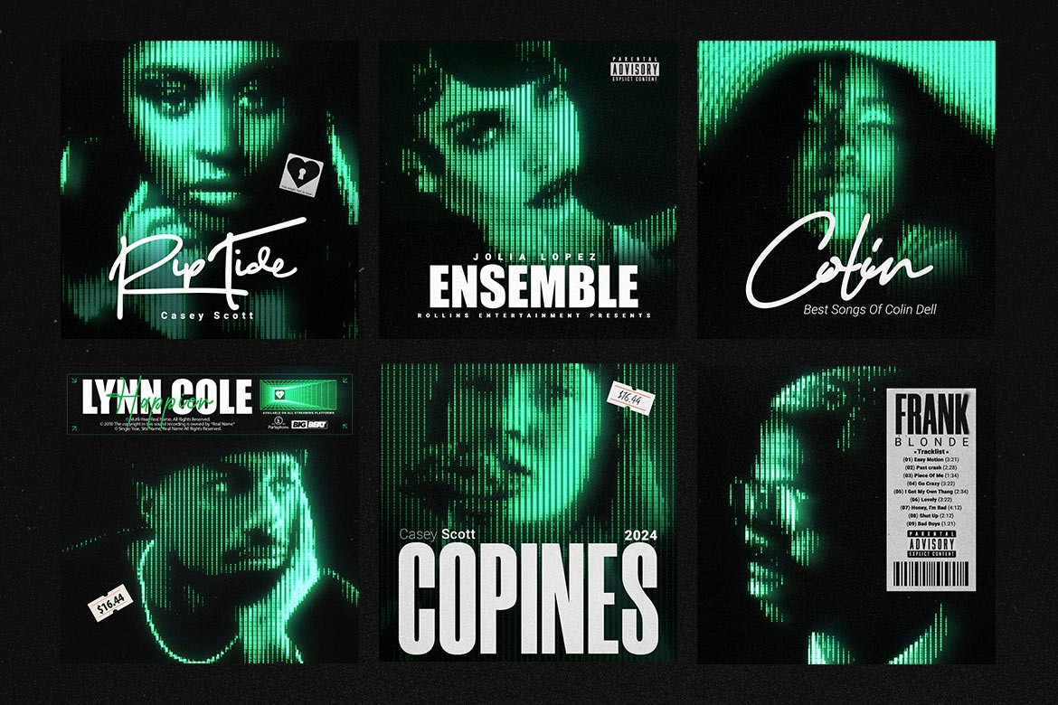 6款复古时尚CRT效果专辑封面Photoshop设计样机模板(PSD) Album Covers with CRT Effects 图片素材 第7张-素材湾丨精选海外优质设计素材资源 6款复古时尚CRT效果专辑封面Photoshop设计样机模板(PSD) Album Covers with CRT Effects 图片素材 sucaiwan.com