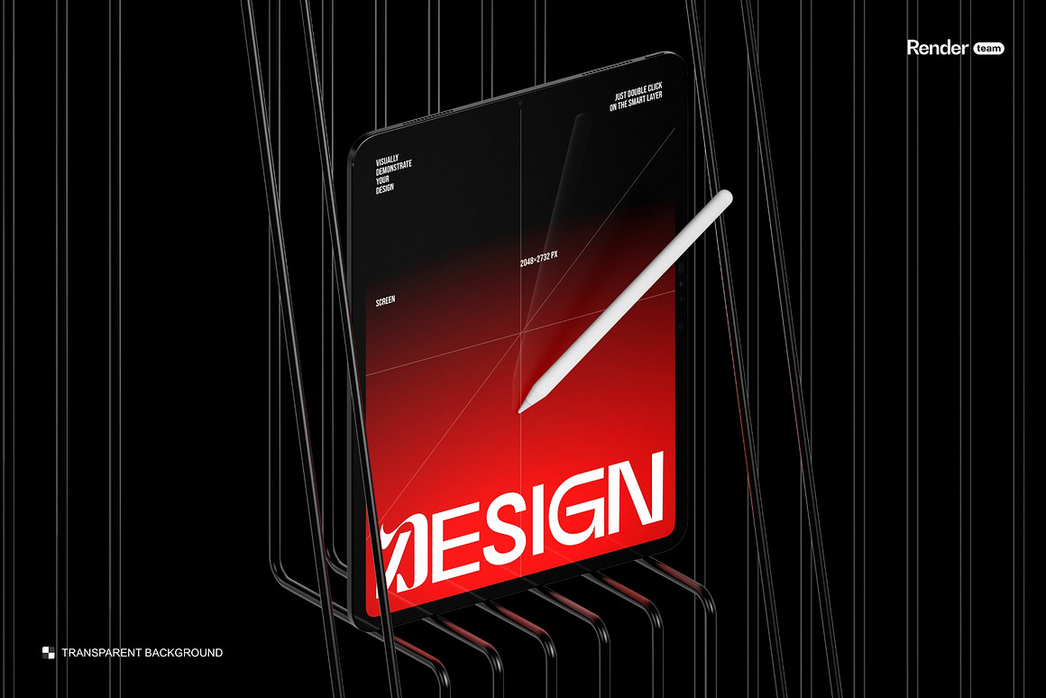 高级场景UI界面设计苹果iPad展示贴图效果图PSD样机模板素材iPad Mockup Set 样机素材 sucaiwan.com