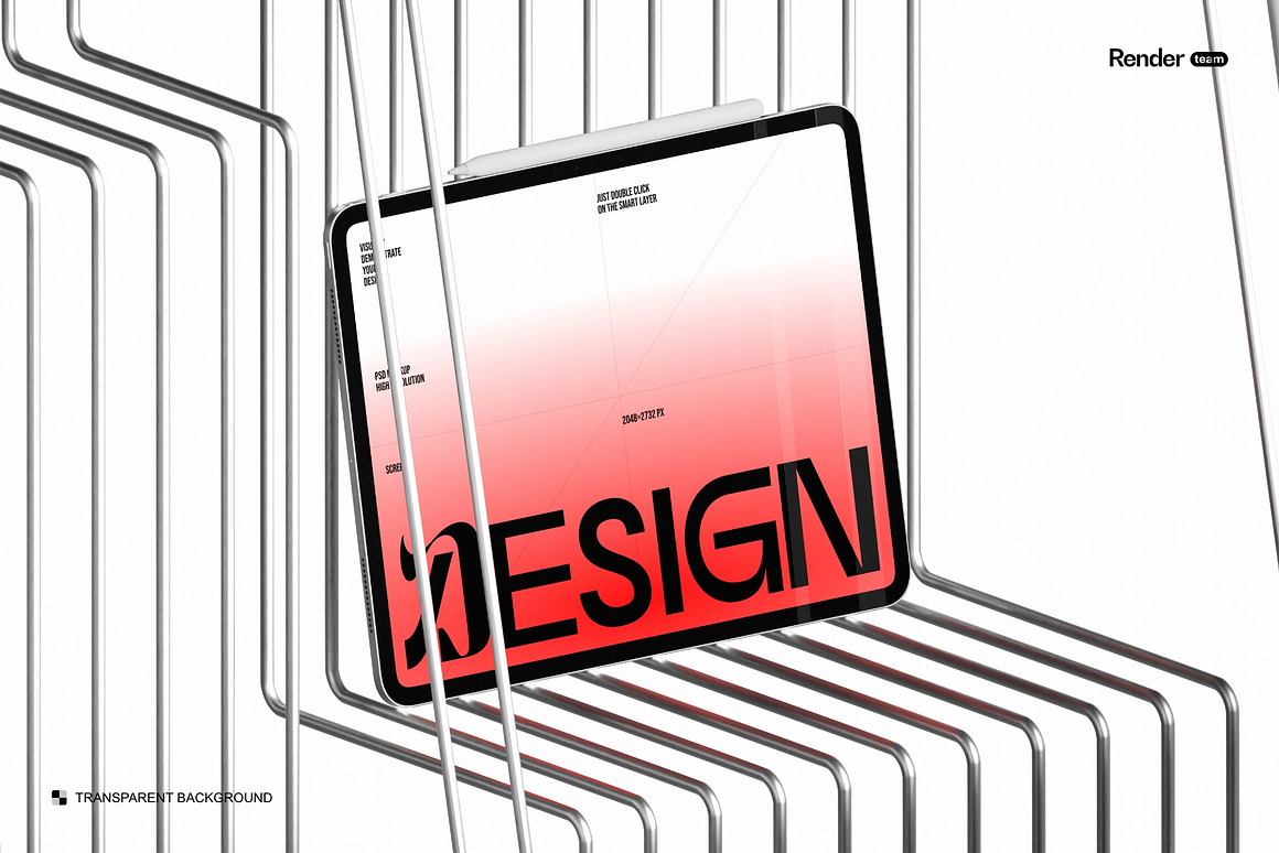 高级场景UI界面设计苹果iPad展示贴图效果图PSD样机模板素材iPad Mockup Set 样机素材 sucaiwan.com