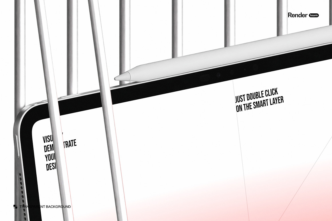 高级场景UI界面设计苹果iPad展示贴图效果图PSD样机模板素材iPad Mockup Set 样机素材 sucaiwan.com