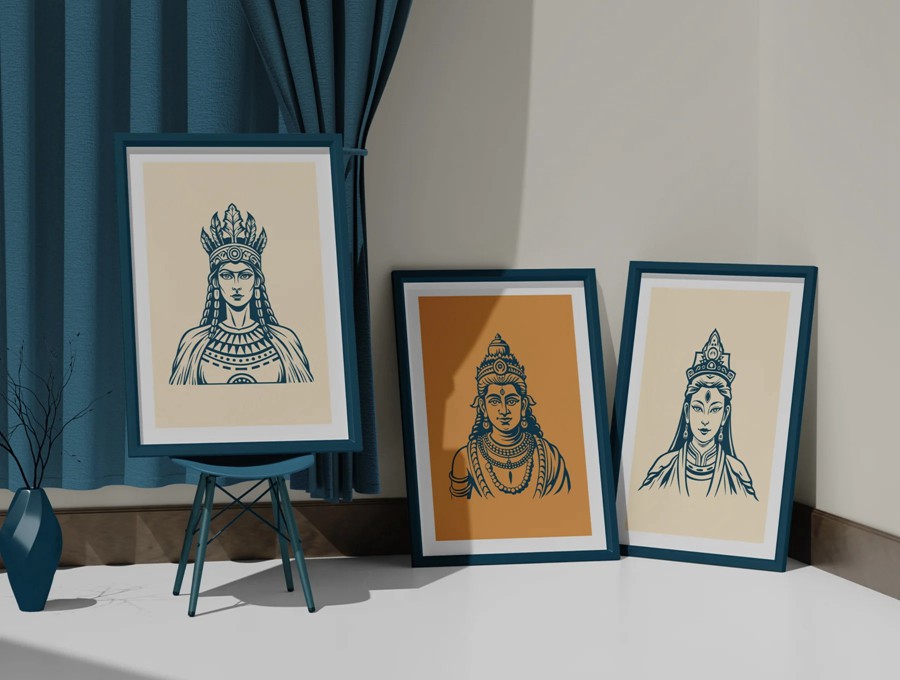 复古神圣欧洲上帝诸神头像肖像手绘插画Ai/Figma/Png格式设计素材Vintage God Vector Illustration 图片素材 第4张-素材湾丨精选海外优质设计素材资源 复古神圣欧洲上帝诸神头像肖像手绘插画Ai/Figma/Png格式设计素材Vintage God Vector Illustration 图片素材 sucaiwan.com