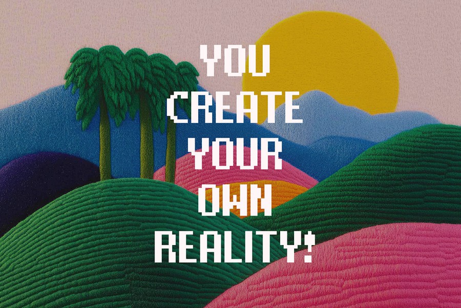 复古可爱像素风电子游戏设计装饰英文字体安装包 Pixel Purl – Lovely 8Bit Pixel Font 设计教程 sucaiwan.com