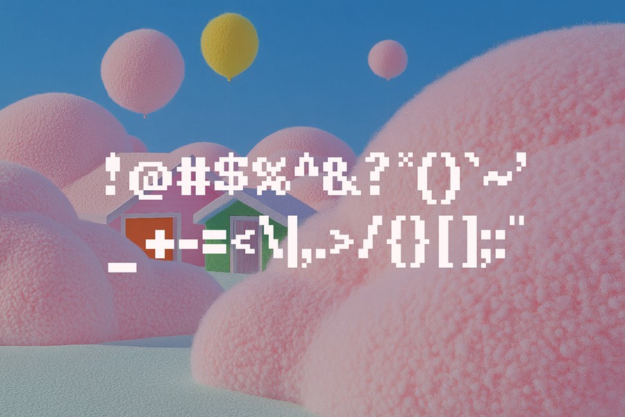 复古可爱像素风电子游戏设计装饰英文字体安装包 Pixel Purl – Lovely 8Bit Pixel Font 设计教程 sucaiwan.com
