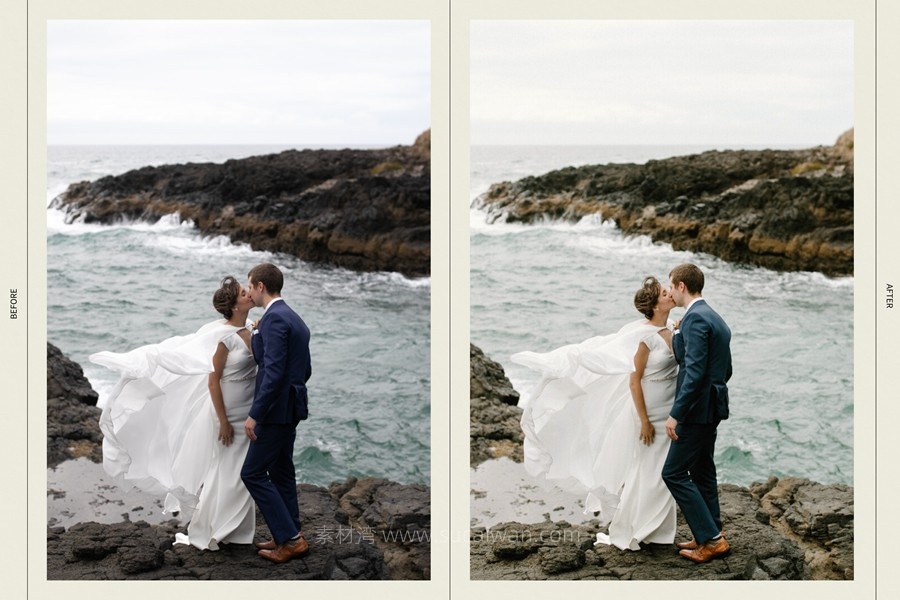 永恒温暖金色绿色黑白户外婚礼情侣摄影照片调色Lightroom预设Dawn Charles – DC Pack 3 Updated Version 插件预设 第4张-素材湾丨精选海外优质设计素材资源 永恒温暖金色绿色黑白户外婚礼情侣摄影照片调色Lightroom预设Dawn Charles – DC Pack 3 Updated Version 插件预设 sucaiwan.com