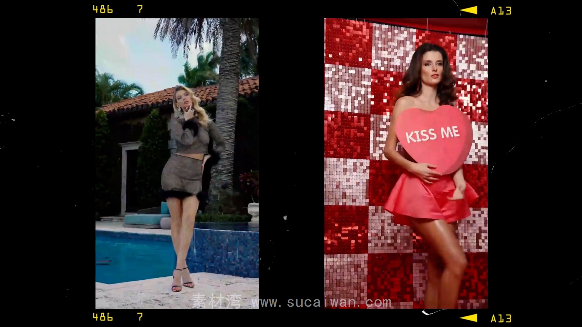 AE模板：20个电影胶片伪影特效转场AE模板 Film Artefact Transitions 影视音频 sucaiwan.com