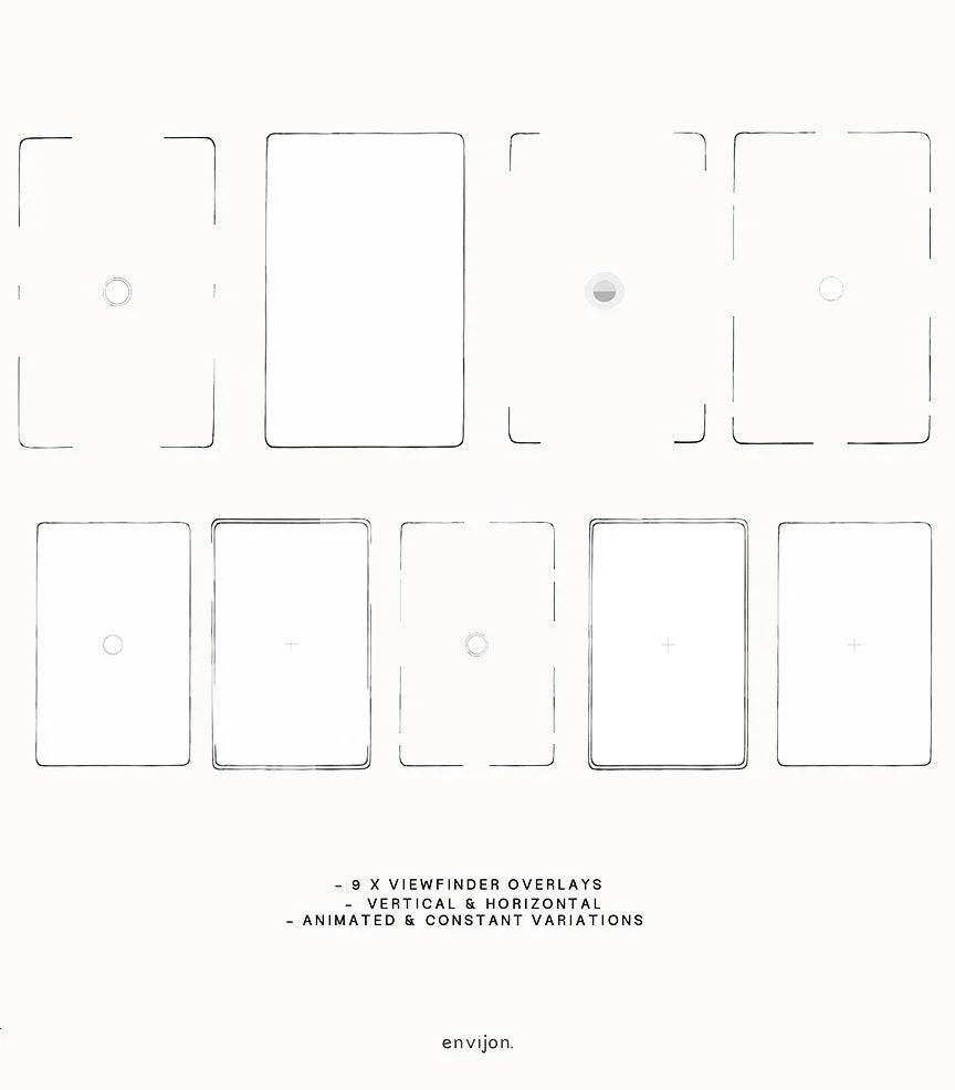 envijon - Viewfinder Pack 52个复古怀旧相机取景器Mov视频动画效果 影视音频 第7张-素材湾丨精选海外优质设计素材资源 envijon - Viewfinder Pack 52个复古怀旧相机取景器Mov视频动画效果 影视音频 sucaiwan.com