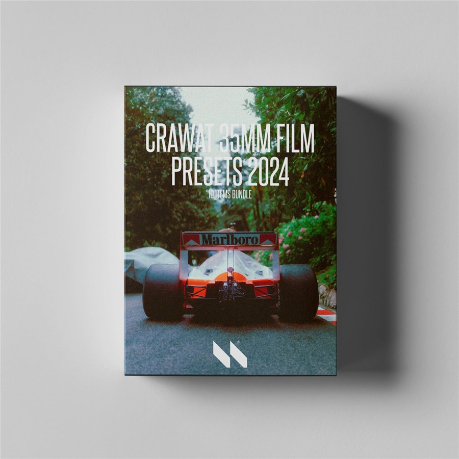 复古怀旧美感35mm胶片模拟色调颗粒汽车商业摄影Lightroom调色预设 Mike Crawat 2024 35MM FILM LOOK PRESETS 插件预设 sucaiwan.com