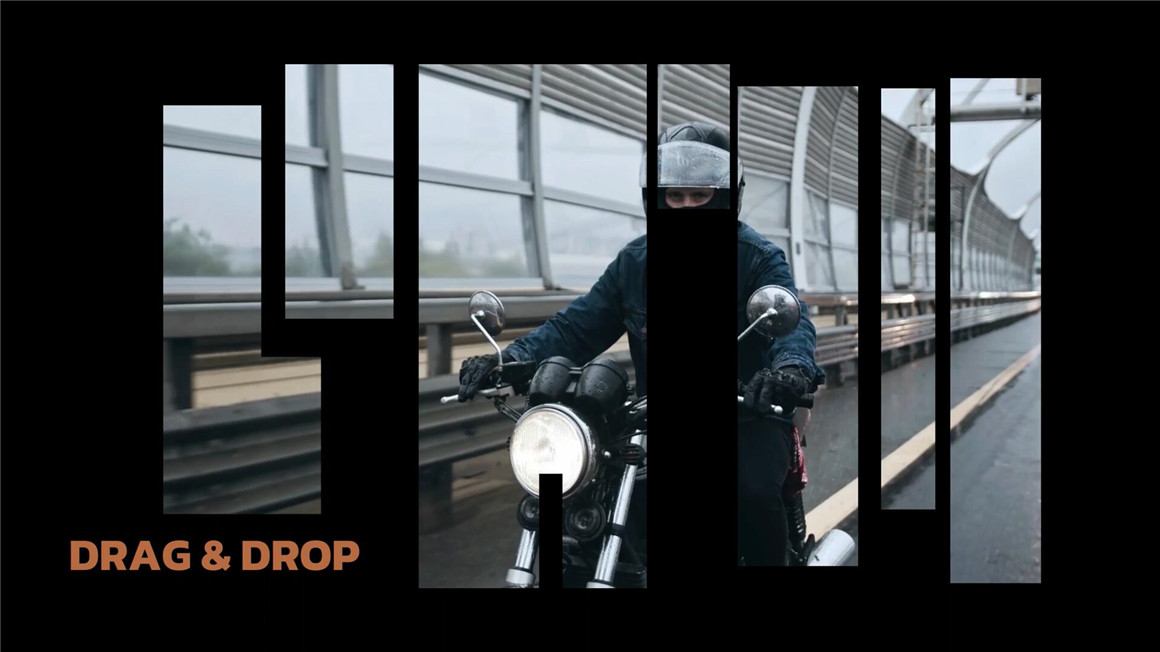 AE模板：复古窗户栅格视角文字标题开场片头 , sucaiwan.com