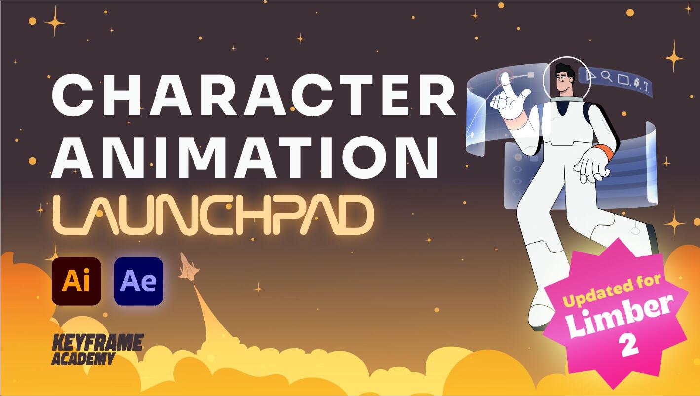 大师课程:专业角色AE+AI动画动态设计关键帧学院视频课程 Key Frame Academy – Character Animation Launchpad , 第1张-素材湾丨精选海外优质设计素材资源 大师课程:专业角色AE+AI动画动态设计关键帧学院视频课程 Key Frame Academy – Character Animation Launchpad , sucaiwan.com