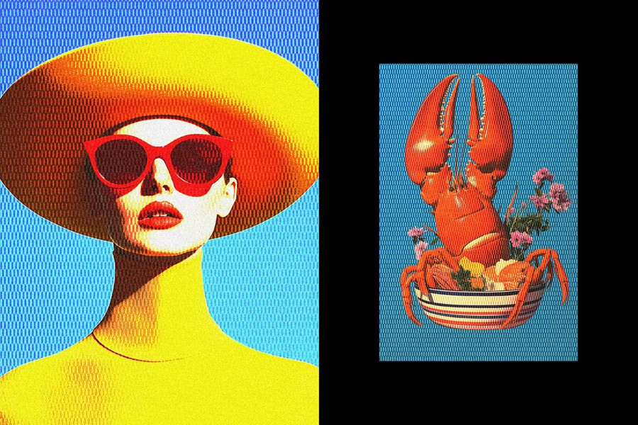 复古半色调riso打印复印照片效果ps特效滤镜样机 Retro Halftone Print Photo Effect 插件预设 第2张-素材湾丨精选海外优质设计素材资源 复古半色调riso打印复印照片效果ps特效滤镜样机 Retro Halftone Print Photo Effect 插件预设 sucaiwan.com