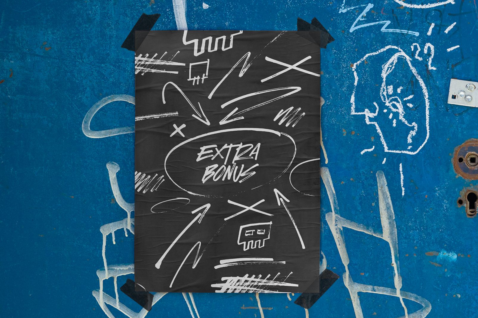 时尚海报包装服装徽标设计手写英文字体安装包 Wave Block 设计素材 第8张-素材湾丨精选海外优质设计素材资源 时尚海报包装服装徽标设计手写英文字体安装包 Wave Block 设计素材 sucaiwan.com