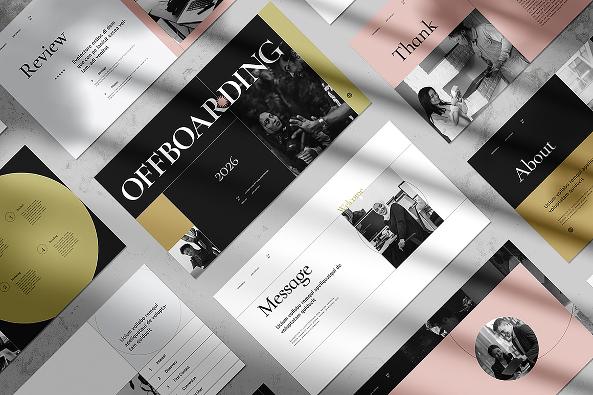 应聘求职简历主题演示文稿设计keynote模版 Offboarding Keynote Template 幻灯图表 第7张-素材湾丨精选海外优质设计素材资源 应聘求职简历主题演示文稿设计keynote模版 Offboarding Keynote Template 幻灯图表 sucaiwan.com