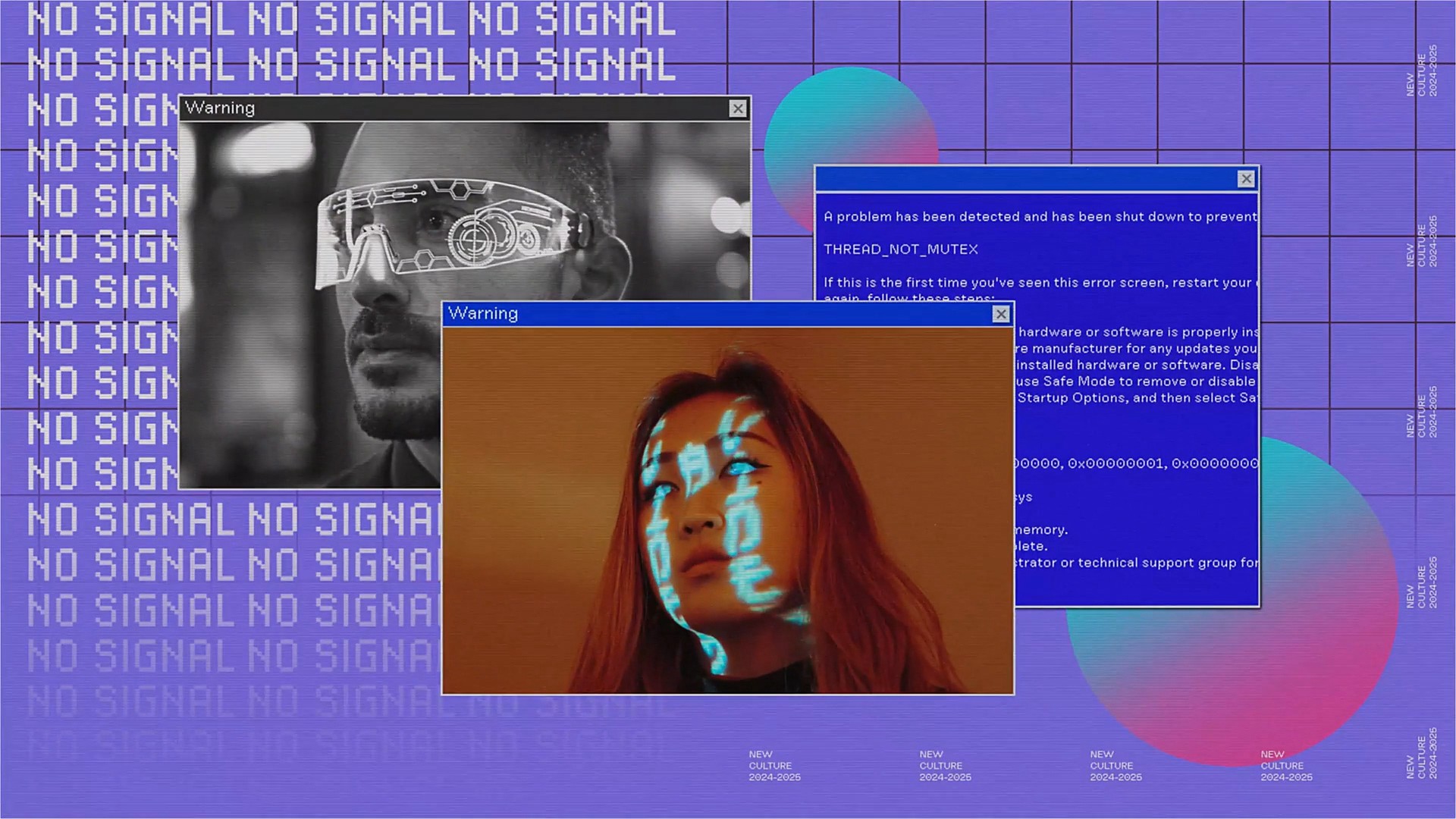 复古80/90年代电脑Windows系统界面弹窗故障朋克效果模拟PR模板 Web Punk Glitch Opener 影视音频 sucaiwan.com