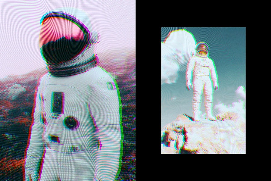 复古矩阵发光故障照片效果ps特效滤镜样机 Glowing Glitch Photo Effect 插件预设 第4张-素材湾丨精选海外优质设计素材资源 复古矩阵发光故障照片效果ps特效滤镜样机 Glowing Glitch Photo Effect 插件预设 sucaiwan.com