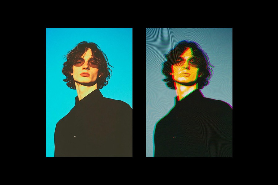 复古矩阵发光故障照片效果ps特效滤镜样机 Glowing Glitch Photo Effect 插件预设 第5张-素材湾丨精选海外优质设计素材资源 复古矩阵发光故障照片效果ps特效滤镜样机 Glowing Glitch Photo Effect 插件预设 sucaiwan.com