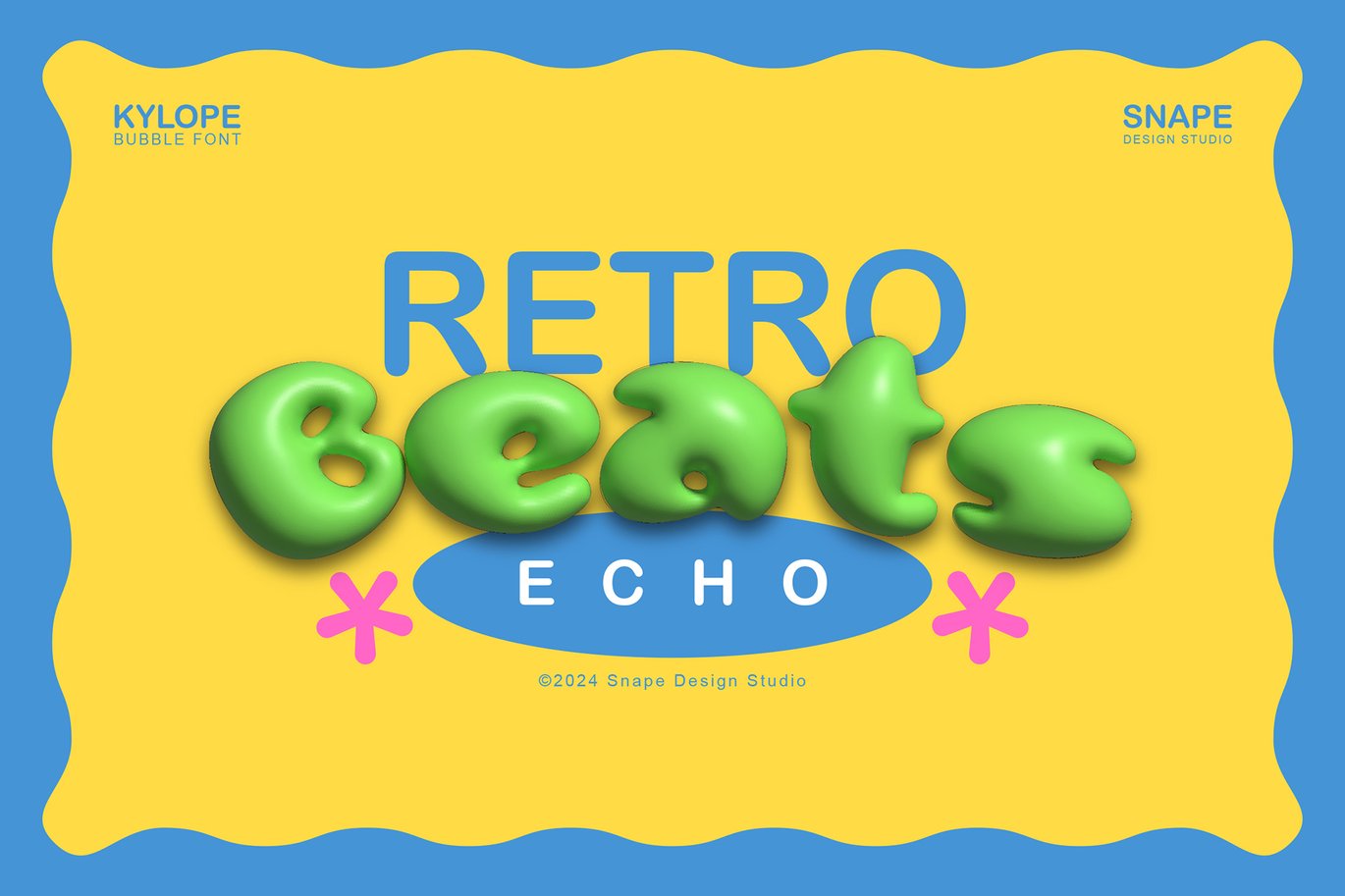 趣味俏皮圆乎乎气泡品牌海报邀请函设计无衬线英文字体 Kylope – Bubble Font 设计素材 第5张-素材湾丨精选海外优质设计素材资源 趣味俏皮圆乎乎气泡品牌海报邀请函设计无衬线英文字体 Kylope – Bubble Font 设计素材 sucaiwan.com