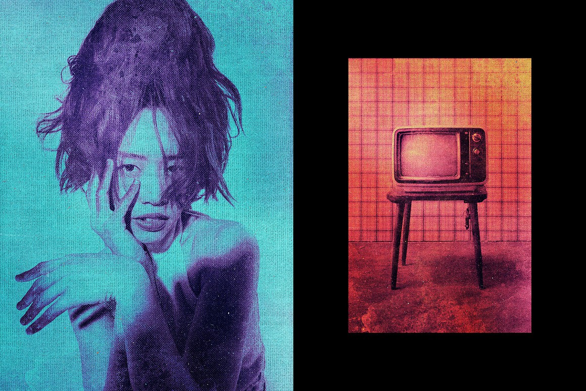 织物粒状纹理海报照片效果ps特效滤镜样机 Fabric Grain Poster Photo Effect 插件预设 第2张-素材湾丨精选海外优质设计素材资源 织物粒状纹理海报照片效果ps特效滤镜样机 Fabric Grain Poster Photo Effect 插件预设 sucaiwan.com