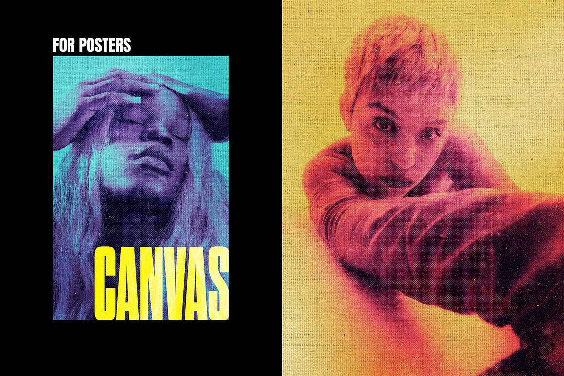 织物粒状纹理海报照片效果ps特效滤镜样机 Fabric Grain Poster Photo Effect 插件预设 第1张-素材湾丨精选海外优质设计素材资源 织物粒状纹理海报照片效果ps特效滤镜样机 Fabric Grain Poster Photo Effect 插件预设 sucaiwan.com